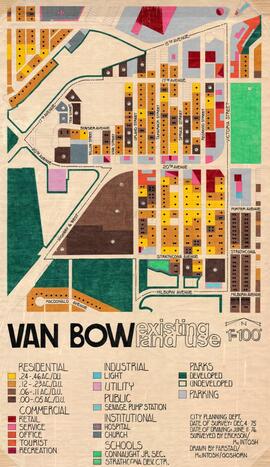 Van Bow Existing Land Use 1976