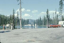 Bridal Lake rest area near the Salmo-Creston Highway