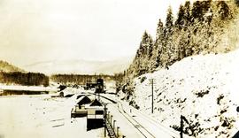 Canadian Pacific Railway railyard, Sicamous, BC