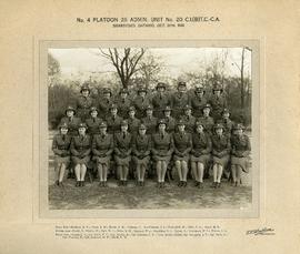 No. 4 platoon 26 admin. unit No. 20 C.I.(B)T.C.-C.A., Brantford, Ontario