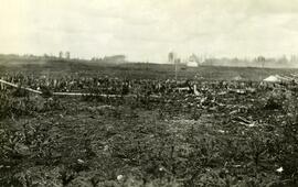 Northeast view of Fort Fraser townsite
