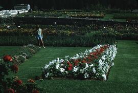 Celia Runka at Cominco gardens in Kimberley, BC