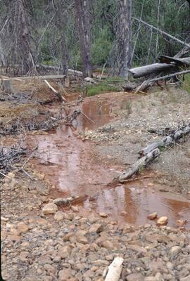 Mine drainage at Silvern Lake