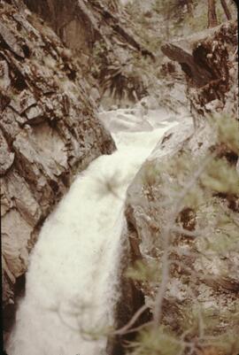 Cottonwood falls at Stein Valley