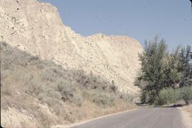 Silt bluffs in Summerland
