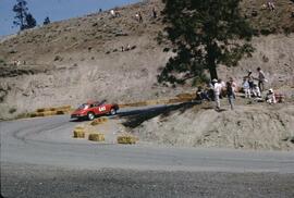 Car racing up Knox Mountain