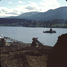 Gravel pit at Gnat Lake