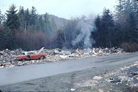 Garbage dump near Queen Charlotte City