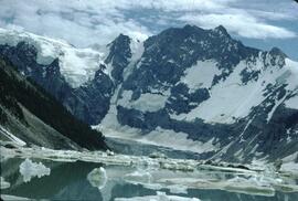 Reflections at Lake of the Hanging Glacier