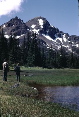 Jim and Pete on Silvern Lake