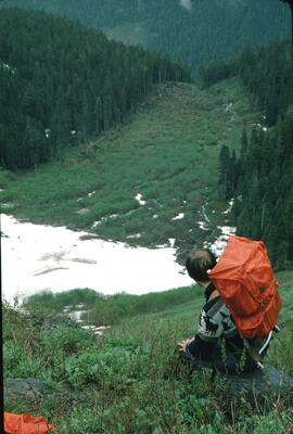 Tom Freitz on Williamson Lake Trail