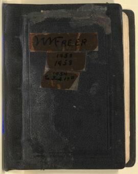 Diary of Willard Freer - January 1, 1952 to February 17, 1954