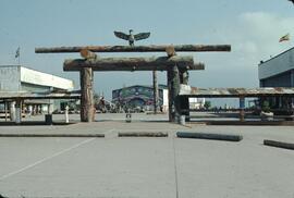 Entrance to the United Nations Habitat Conference in Vancouver