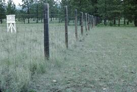 Grazing exclosure plot and Canada Land Inventory climate station, Skookumchuck