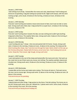 Diary of Willard Freer - January 1, 1943 to December 31, 1943 - Transcript