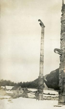 Totem poles at Masset