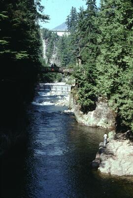 Bridge over Capilano Canyon at Cleveland Dam