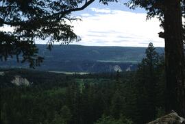 Fraser River terraces and landscape at Soda Creek