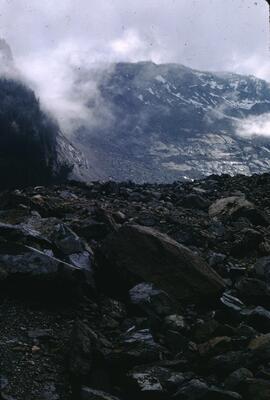 1965 Hope Slide on the Hope-Princeton Highway
