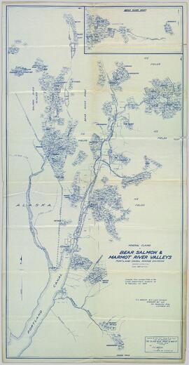 Mineral Claims in Bear, Salmon & Marmot River Valleys, Portland Canal Mining Division, Cassiar District, B.C.
