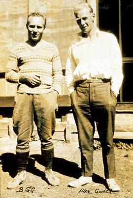 Braham Griffith and Alec Gordon at Aleza Lake