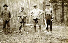 Surveyors on No. 1 Division of five acre garden tracts