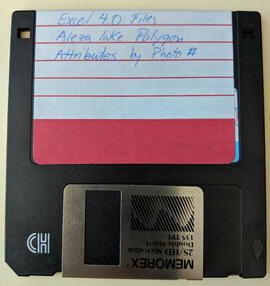 Aleza Lake polygon attributes by photo number - Excel 4.0 files