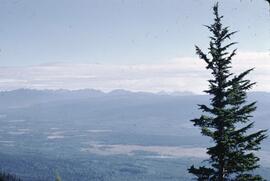 View of Bulkley Valley from Hudson Bay Glacier near Smithers