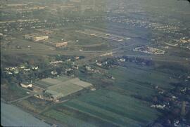 View of Richmond from aircraft