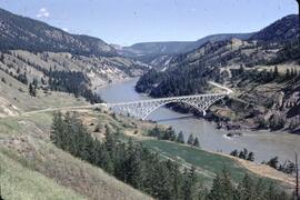 Fraser River Bridge (Sheep Creek Bridge/Chilcotin Bridge) at Alexis Creek Road (Highway 20)