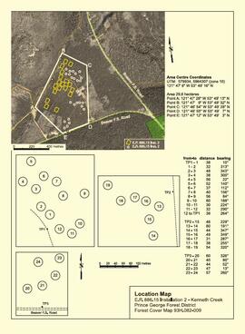 "Location Map - E.P. 886.15 Installation 2 - Kenneth Creek"