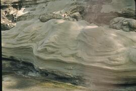 Sandstone formations at southern area of Mabens Beach