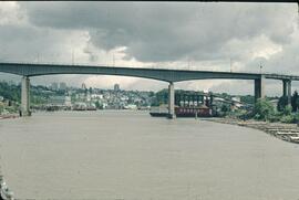 View from the river in New Westminster