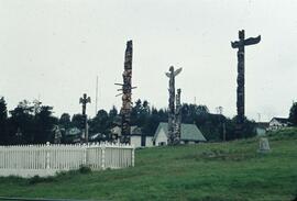 Totem poles at Alert Bay