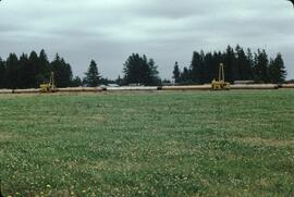 Pipeline construction near Langley