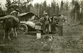 On the way to Fort Fraser by automobile