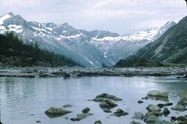 Reflections at Lake of the Hanging Glacier