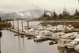 Boat dock near Nanaimo Forest Products-Harmac Pulp Operations, Nanaimo