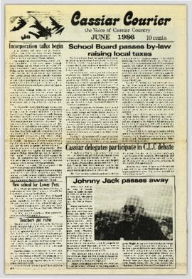 Cassiar Courier - June 1986