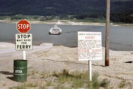 Ferry at Needles on the Arrow Dam Reservoir