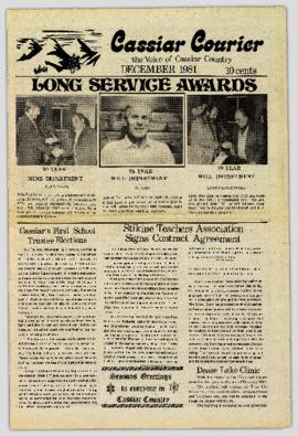 Cassiar Courier - December 1981