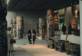 Totem poles at UBC Museum of Anthropology