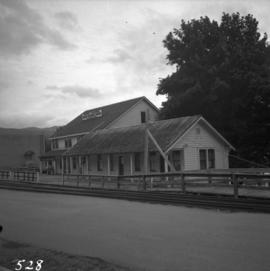 Former CNR station at Youbou on Lake Cowichan