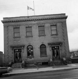 Post office in Cumberland, B.C.