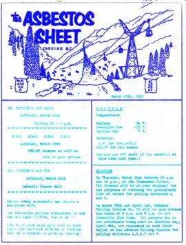 The Asbestos Sheet Mar. 1963
