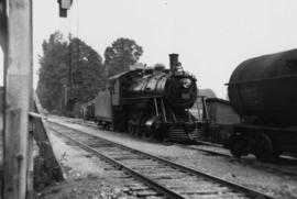 Locomotive near Cowichan Bay