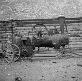Portable traction engine, Hat Creek Ranch