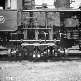 Shay #115 engine in Vancouver