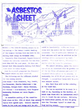 The Asbestos Sheet Nov. 1959