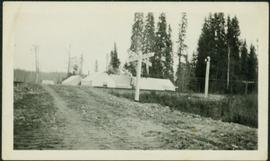 Railway Crossing at Construction Camp